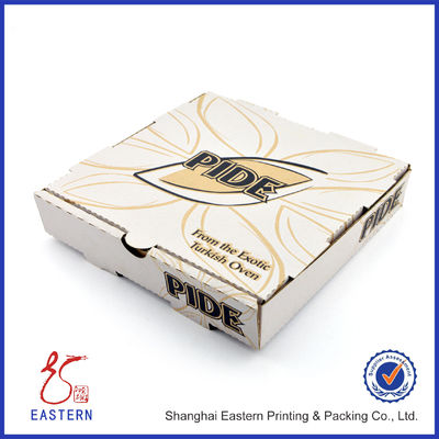 SGS Foldable Food Grade Cardboard Packaging Boxes For Pizza