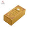 Silver Stamping 350gsm Kraft Paper Custom Cosmetic Boxes For Perfume