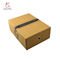 CMYK Color Kraft Paper Shoe Box , Drawer Type Shoe Box Custom Size Accepted