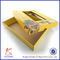 Bright Yellow Mushroom Packaging Corrugated Cardboard Box With Lids